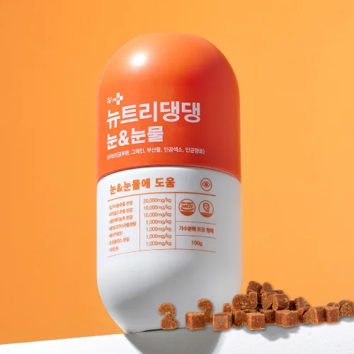 [07121] 뉴트리댕댕 강아지 눈영양제 약 백내장 강아지 루테인 눈물자국 노견영양제