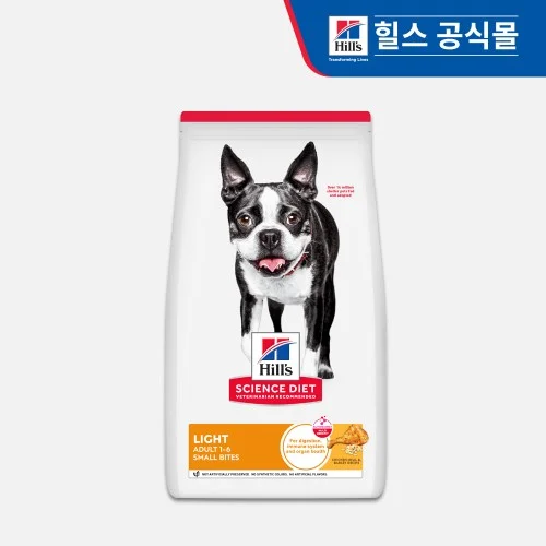 [07127] 힐스 강아지사료 어덜트 라이트 스몰바이트 12kg