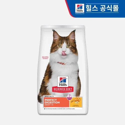 [07131] 힐스 고양이사료 어덜트 퍼펙트 다이제스천 치킨 1.6kg