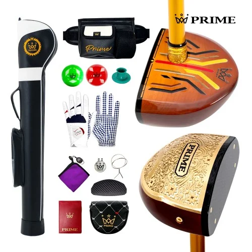 [07238] 프라임 파크골프 4스타 브라운헤드 국산 최고급 파크골프채 세트 12종 풀세트