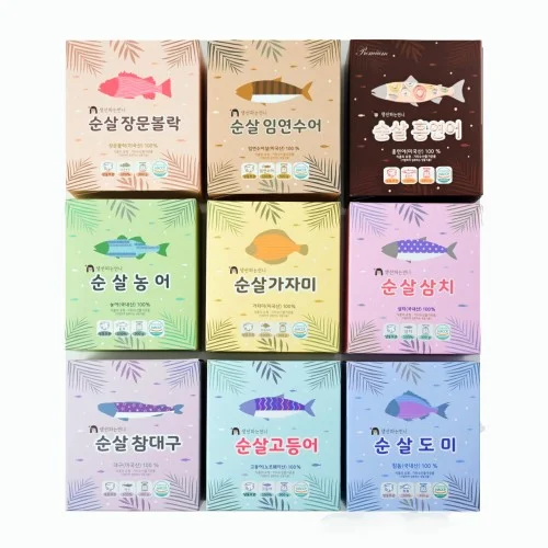 [07278] 생선파는언니 순살 고등어 외 8종 / 삼치 가자미 대구 연어 도미 임연수어 300 g 간편 생선 가시제거 순살생선 아이생선