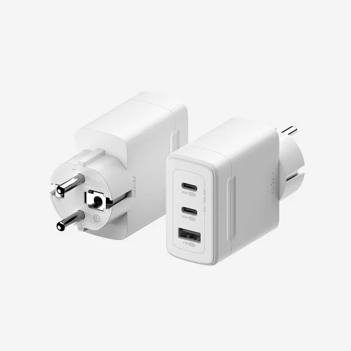 [07526] PD 3.2 65W AVS GaN 접지 멀티 초고속 충전기 GB652 화이트