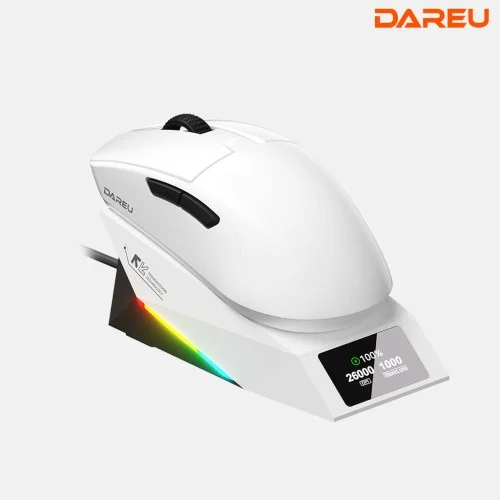 [07545] 다얼유 A950GD CONSUMER 초경량 충전독 유 무선 게이밍 사무용 마우스