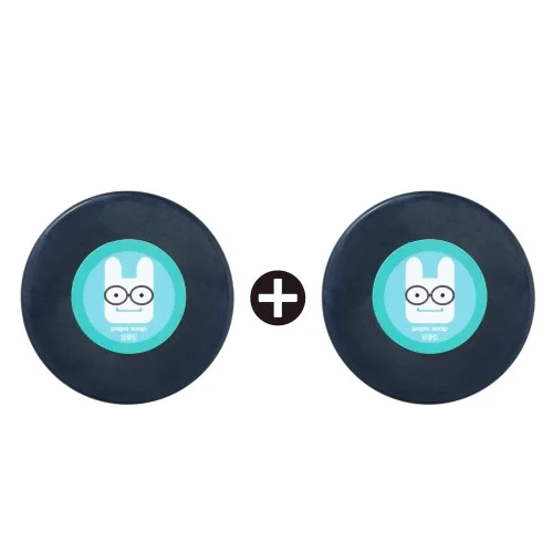 [08110] [1+1] 아빠비누 딥클린 청소년 좁쌀 여드름 천연 비누 100g 2개
