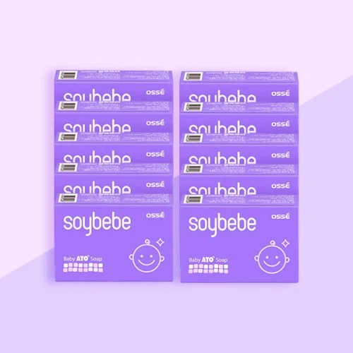 [08130] 소이베베 베이비 올인원 아토비누 100g x 10개