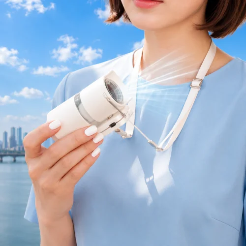 [08381] 한일 휴대용 선풍기 무선 손선풍기 핸디형 충전식 미니 손풍기 클립팬