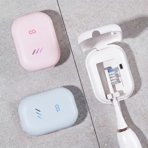 [08437] 오아 클린이퓨어pro 칫솔살균기 바람 건조 히팅 휴대용 살균기 건조기