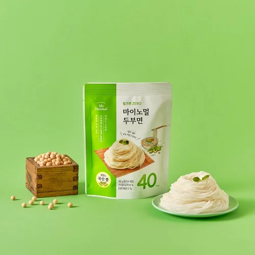 [09190] 마이노멀 100% 국산콩 두부면 저칼로리 두유면 식단 단백 글루텐프리 180g 10개입