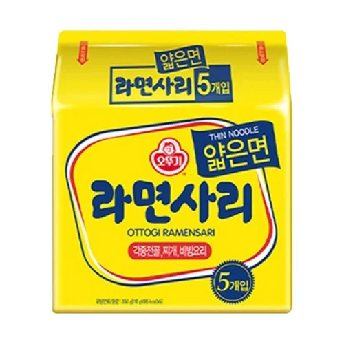 [09218] 오뚜기 라면사리 얇은면 110g, 40개