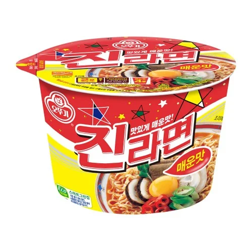 [09221] [9개 이상 20% 할인] 오뚜기 용기 컵라면 진라면 매운맛 110g 외 23종