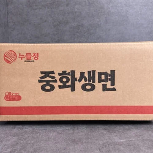 [09227] 업소용 중화생면 12kg 가락면 냉장 중화면 60인분 1박스
