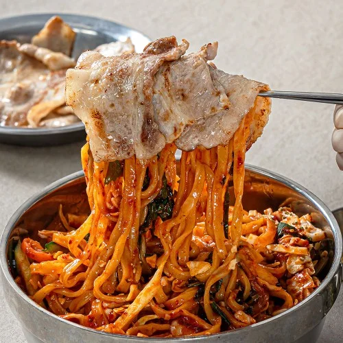 [09228] 백년밥상 비빔 칼국수 밀키트 2인분
