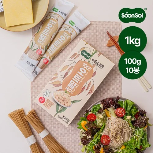 [09250] 순솔 오트밀 국수 면 밀가루없는 식단면 1kg 100gx10봉