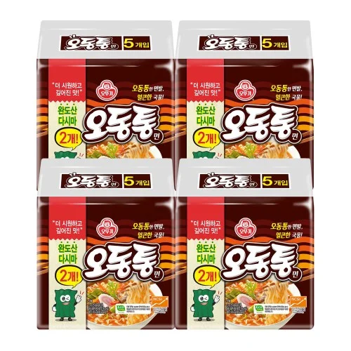[09251] 오뚜기 오동통면 120g, 20개