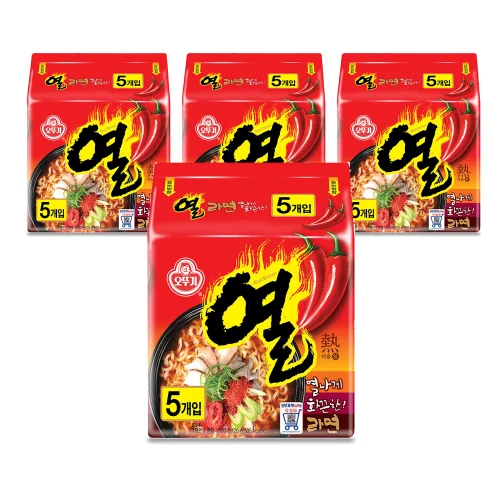 [09269] 오뚜기 열라면 120g, 20개