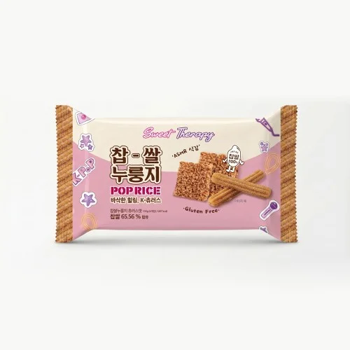 찹쌀 누룽지 쌀과자 스낵 츄러스, 100g, 1개