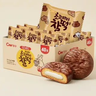 청우 초코파이 찰떡, 860g, 1박스