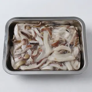 오징어 슬라이스, 냉동, 1kg, 2개