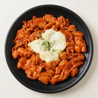 금성ON 순살 닭다리살 매콤 닭갈비, 500g, 2개