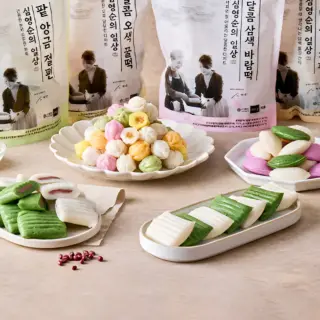 일상담미 굳지않는 떡 4종세트, 800g, 4개