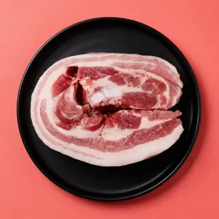 한우라이프 무항생제 한돈 생삼겹살, 400g, 1팩