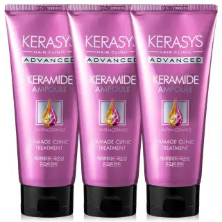 케라시스 케라마이드 극손상 클리닉 트리트먼트, 200ml, 3개