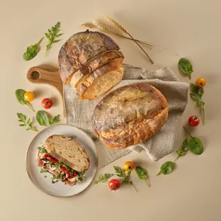 널담 고단백 저당 깜빠뉴, 500g, 1개