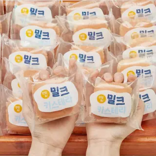 이선별 밀크 카스테라, 개별포장, 28개, 1박스