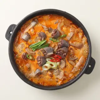 대식가 일키로 얼큰술국, 1kg, 2팩