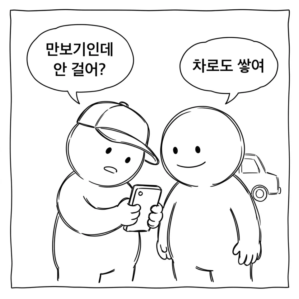 티맵 만보기 운전 적립 ｜ 하루 5km부터 복권·최대 5만원 포인트·운전점수 할인과 중복
