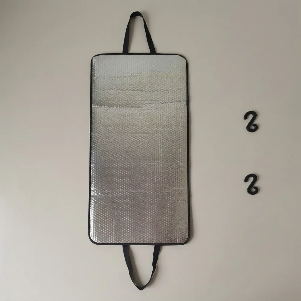 에어컨 실외기 덮개, 실버, 45x94cm