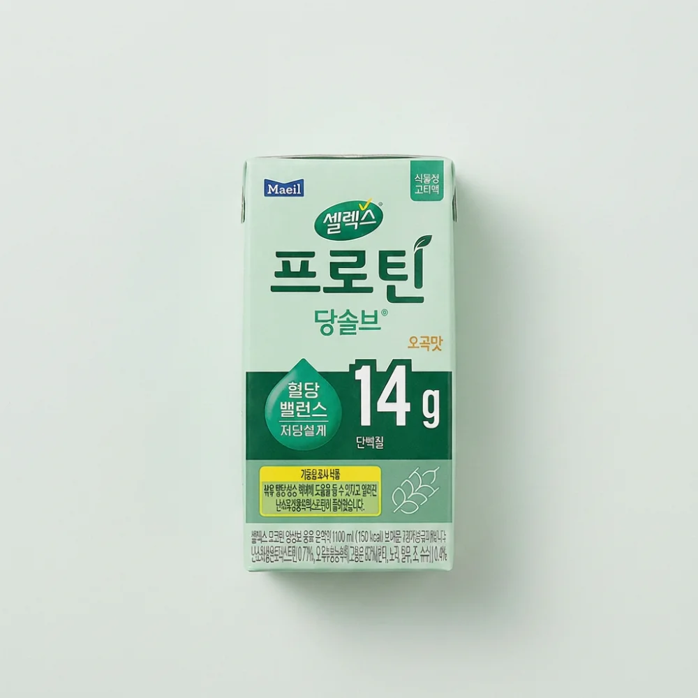 셀렉스 프로틴 당솔브, 오곡맛, 190ml, 24팩
