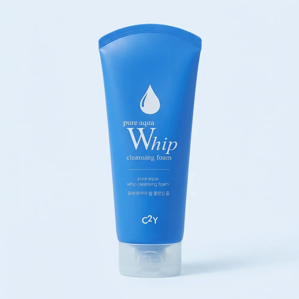 C2Y 퓨어 아쿠아 휩 클렌징 폼, 120ml, 4개