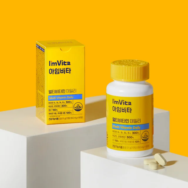 종근당건강 아임비타 멀티비타민 데일리, 850mg, 60정, 1개