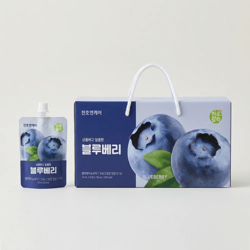 천호엔케어 블루베리즙, 70ml, 30팩, 1박스