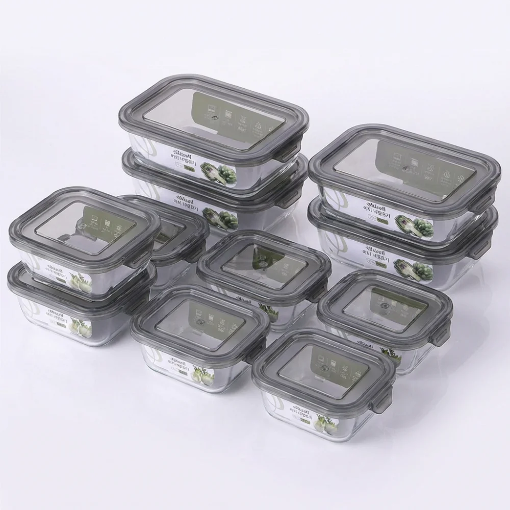 쉬젤 아티 내열유리 혼합 10종 세트, 320ml 3개 + 400ml 3개 + 520ml 2개 + 640ml 2개, 1세트