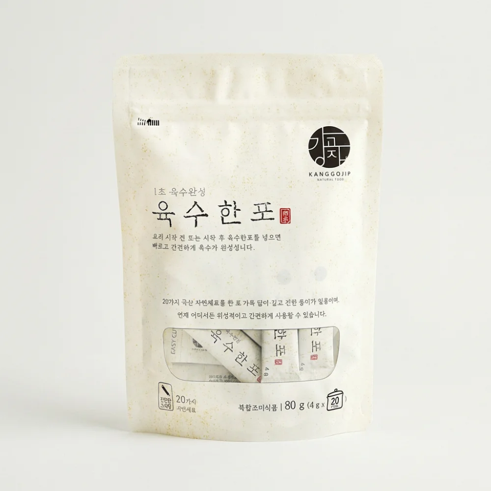 강고집 육수한포, 80g, 2봉
