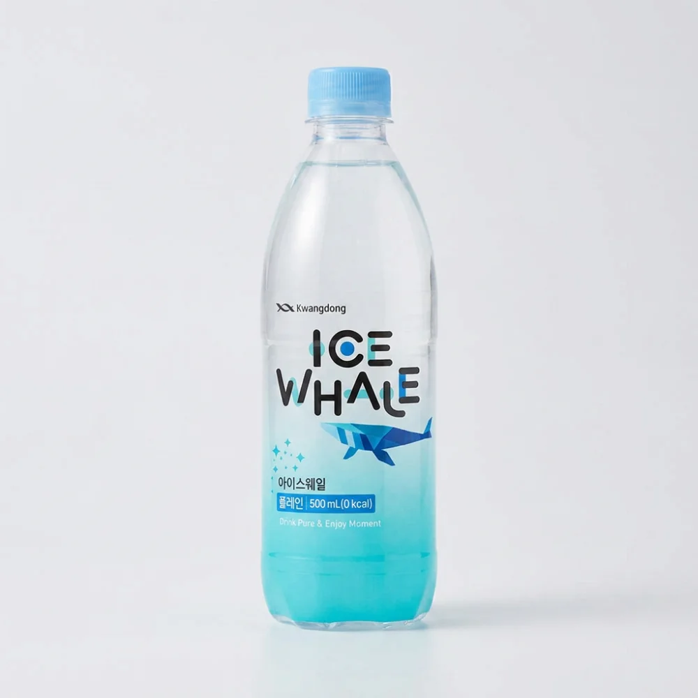 아이스웨일, 플레인맛, 500ml, 20개
