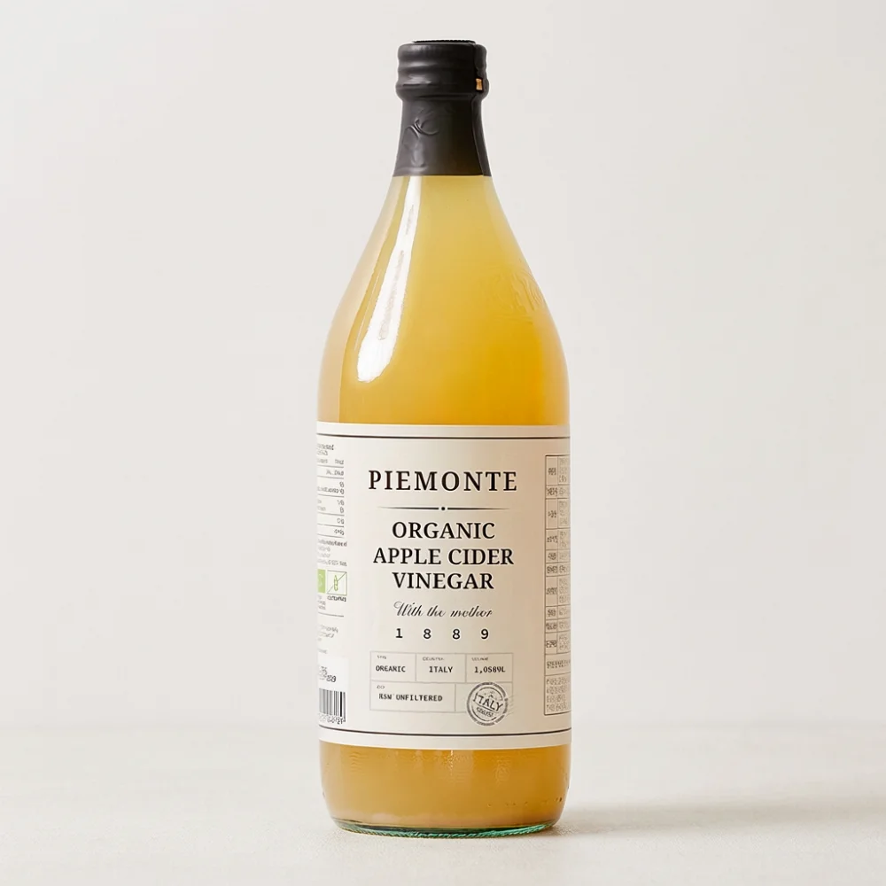 피에몬테 유기농 사과식초 애플사이다비니거, 1000ml, 1병