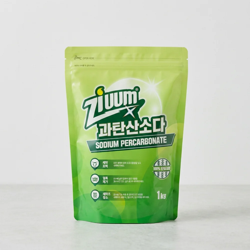 슈가버블 지움 단일성분 과탄산소다, 1kg, 4개