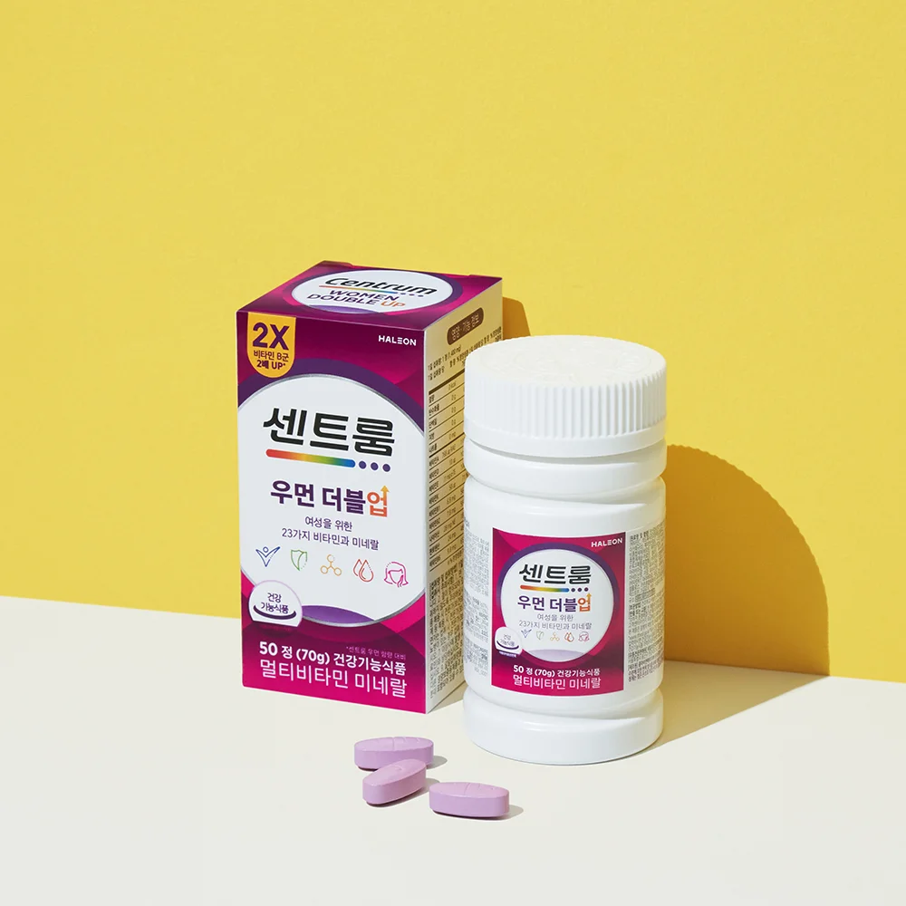 센트룸 우먼 더블업 멀티 비타민 미네랄, 50정, 70g, 1개
