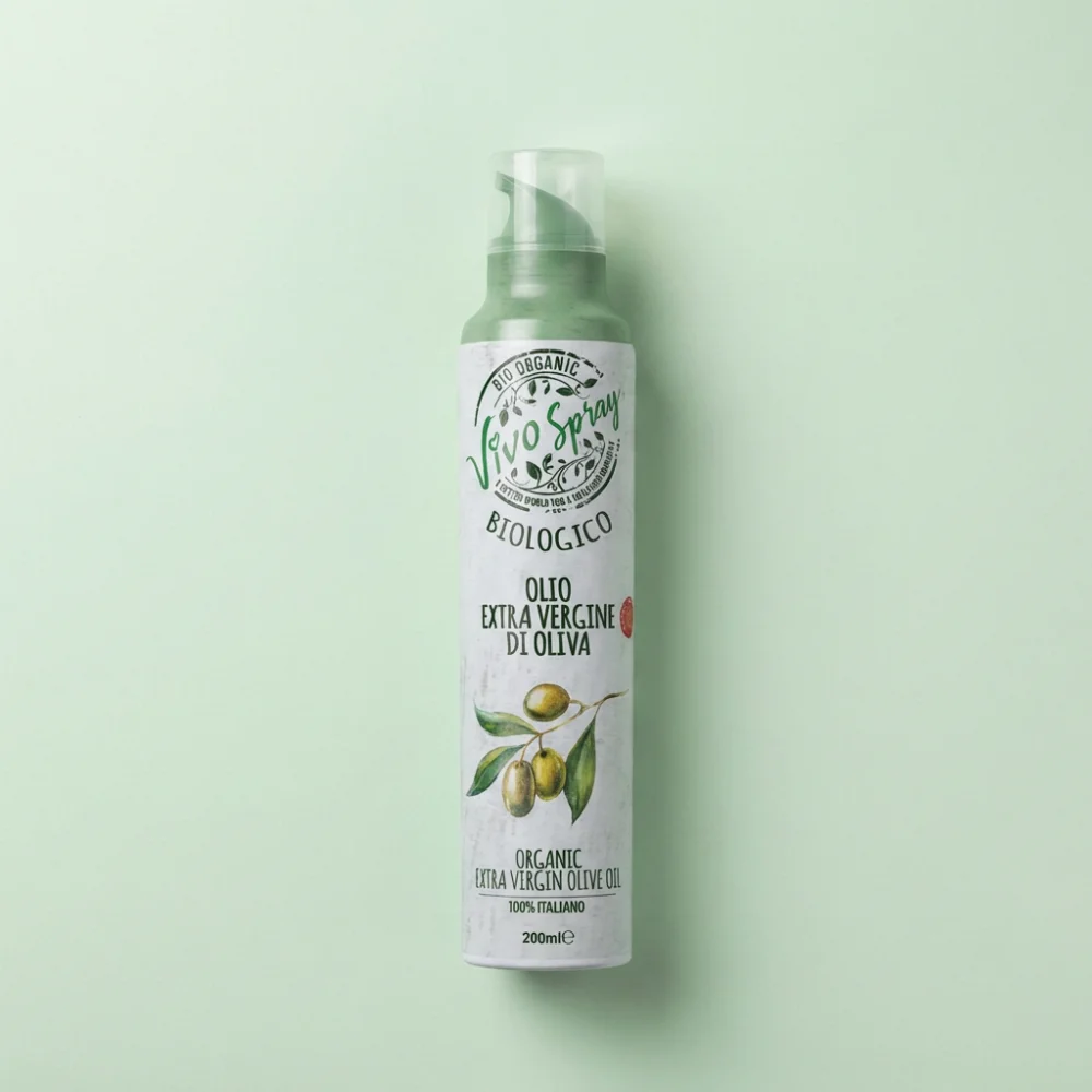 만토바 비보 오가닉 엑스트라버진 올리브 오일 스프레이, 200ml, 2개