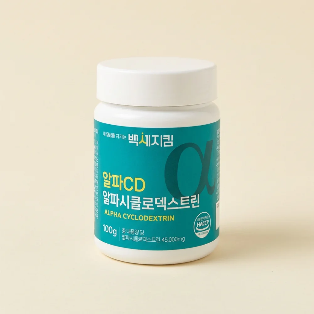 백세지킴 알파CD 알파시클로덱스트린, 100g, 3개