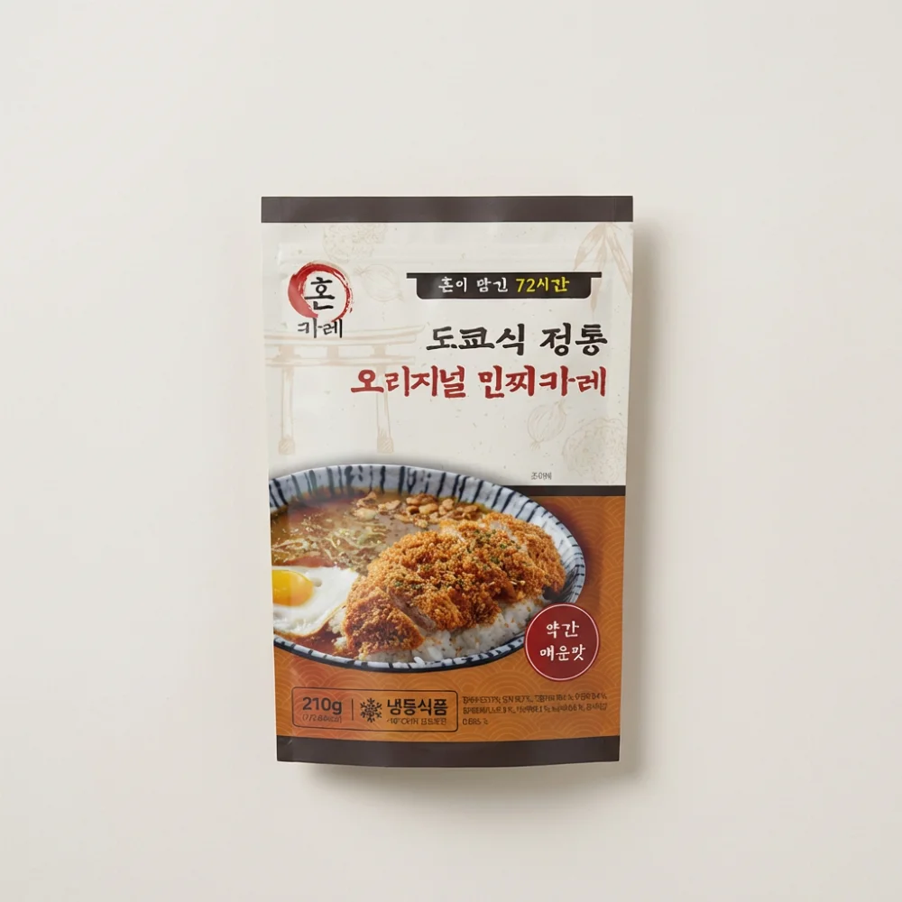 혼카레 도쿄식 정통 민찌카레, 오리지널, 210g, 10개