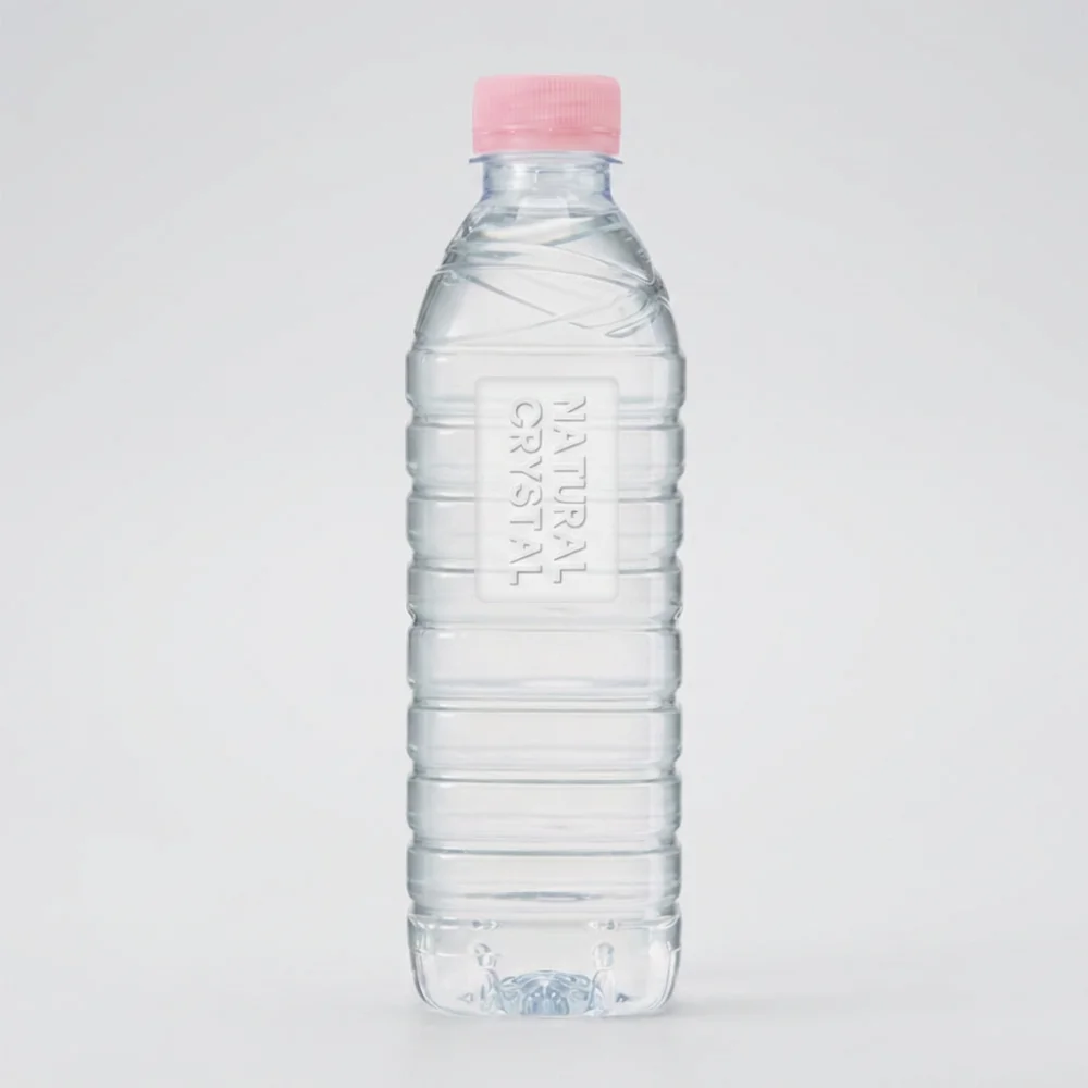 크리스탈 생수, 무라벨, 500ml, 80개