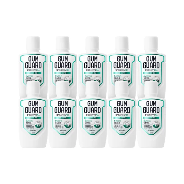 동아제약 검가드 오리지널 에스 휴대용 구강청결제, 100ml, 10개