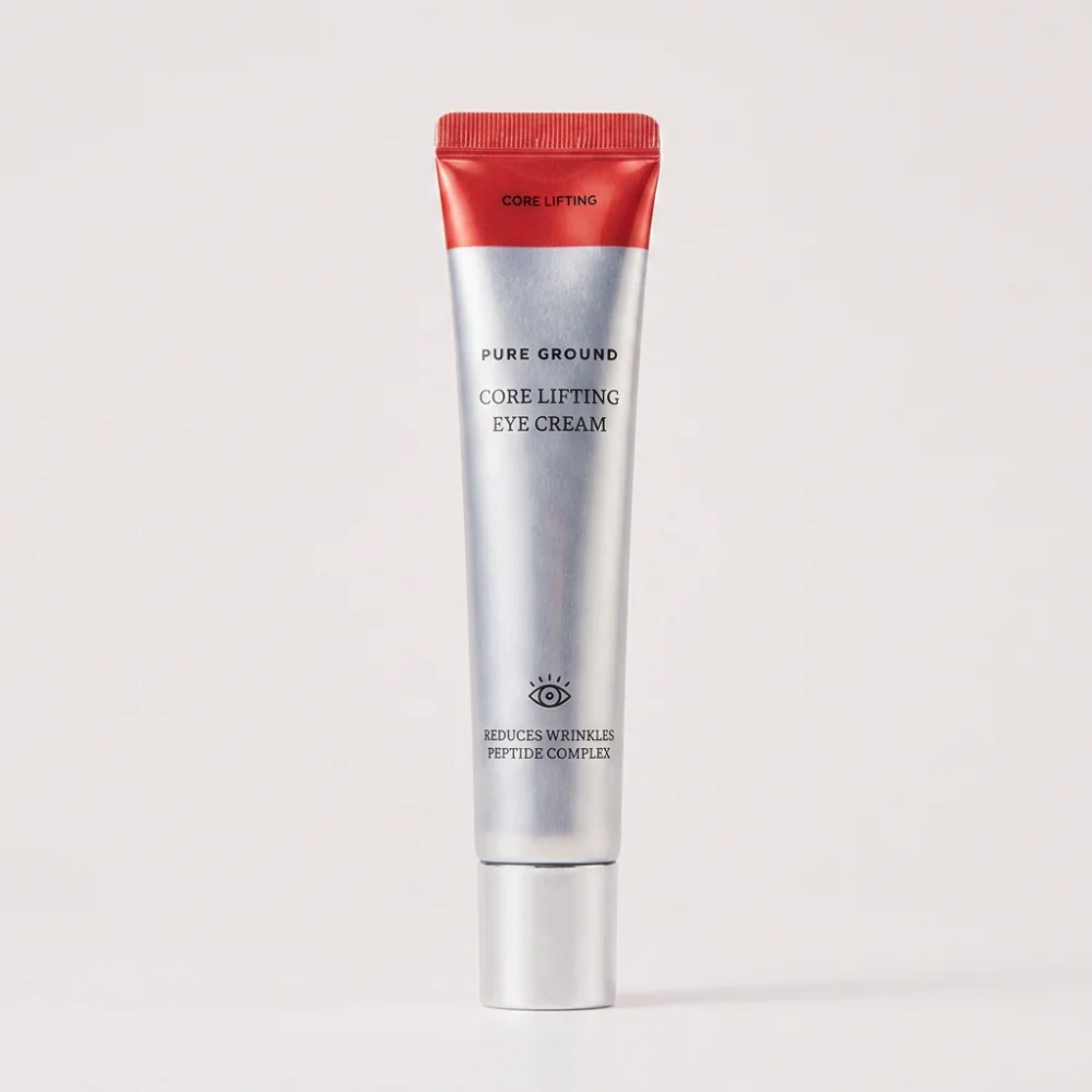 퓨어그라운드 미백 주름 보습 코어 리프팅 아이크림, 40ml, 4개