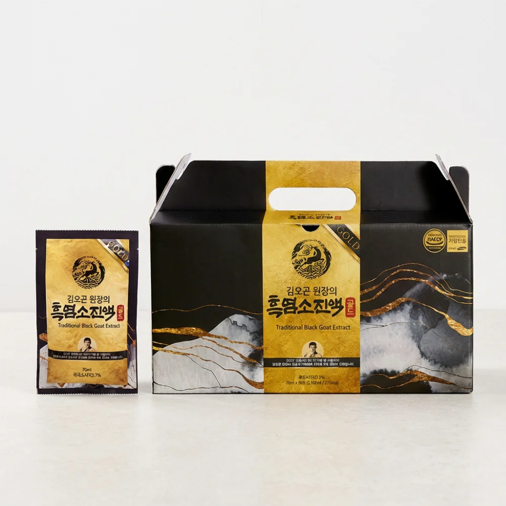 김오곤 원장의 흑염소진액 골드, 70ml, 30포, 2박스