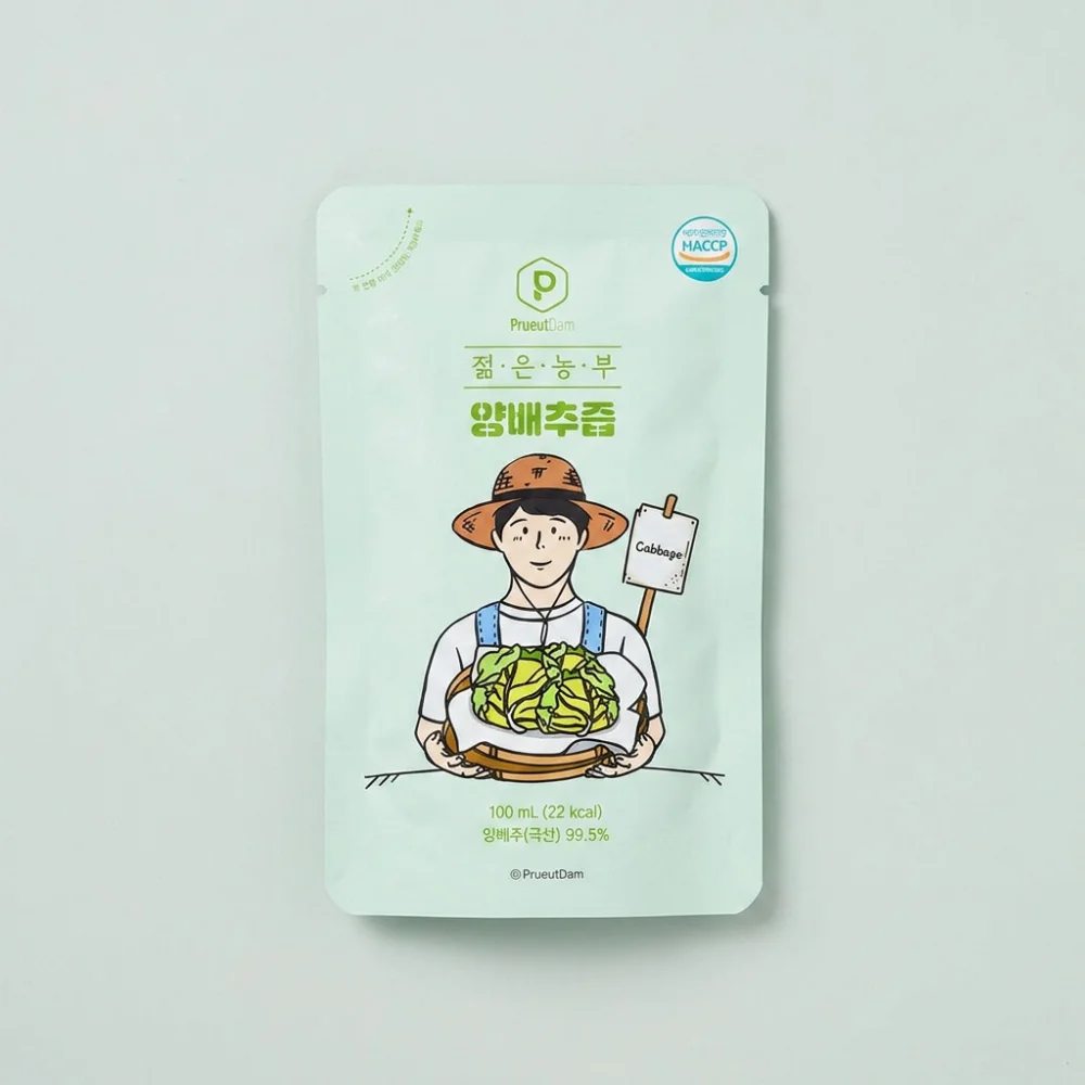 푸릇담 젊은농부 양배추즙, 100ml, 30팩