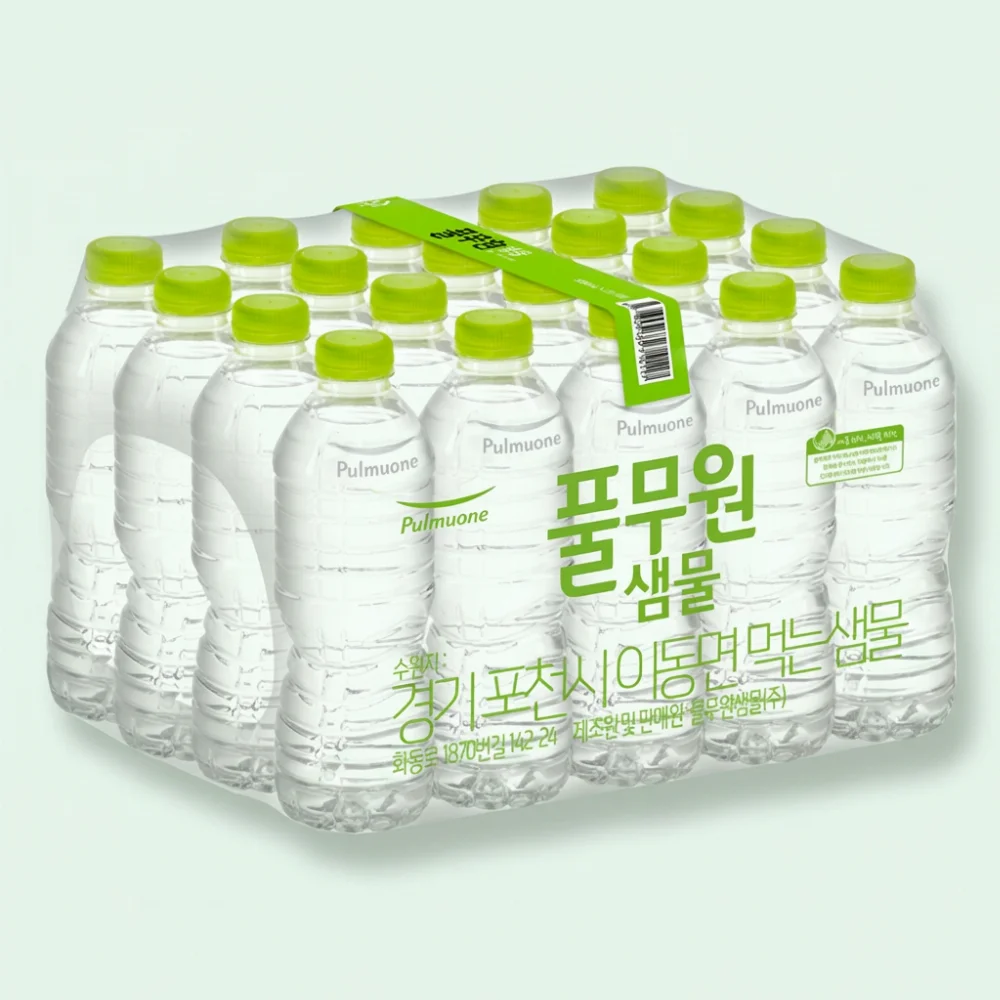 풀무원샘물 라벨 랜덤, 330ml, 40개